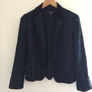 J crew Plaid Blazer